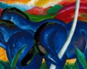 弗朗茨 马克 : The Large Blue Horses